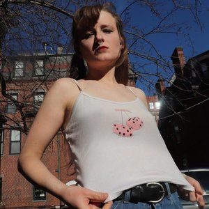 Y2K BABY DOLL CROP TOP